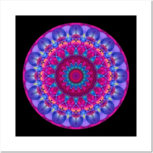 Mandala Magic - Pink Magic-DF9.24.2023 Posters and Art